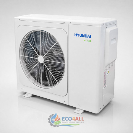 Αντλία Θερμότητας HYUNDAI Compact 12kW Μονοφασική R32 HYELHC-V12W/D2N8-C