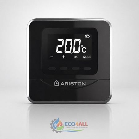 Θερμοστάτης χώρου ψηφιακός ARISTON CUBE Black
